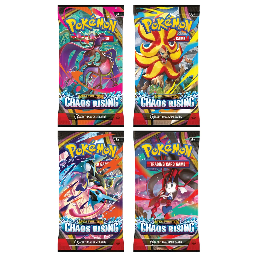 Pokémon Cards Chaos Rising Boo - огляд і ціна Cardstock Paper Pack