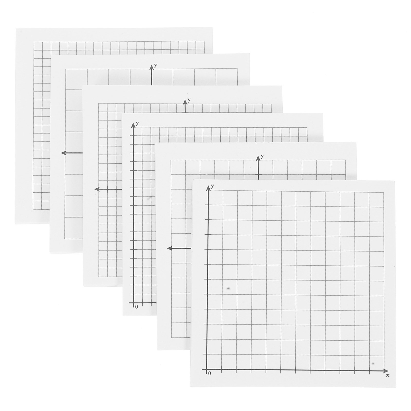 6Pcs Grid Sticky Message Pads  - огляд і ціна Graph Paper Pad