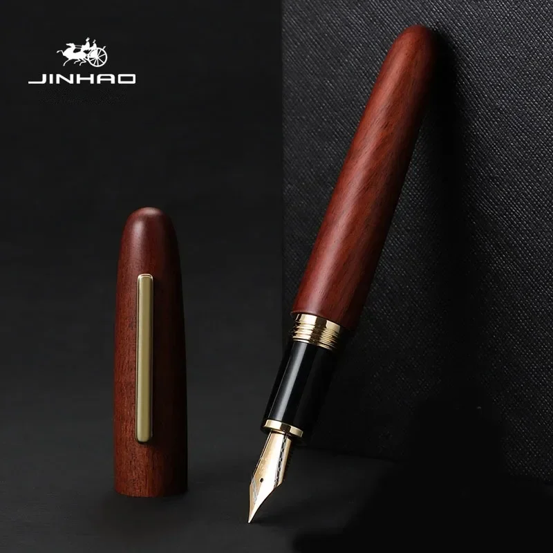 Jinhao 9056 Natural Wood Handm - огляд і ціна Stationery Supplies Business