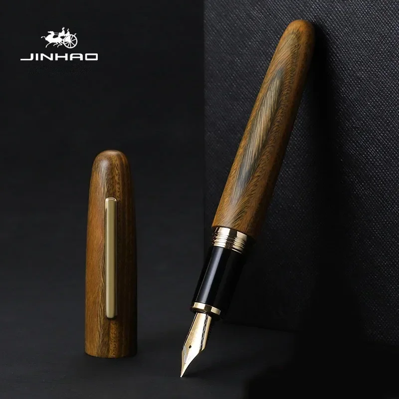 Jinhao 9056 Natural Wood Handm - огляд і ціна Stationery Supplies Business
