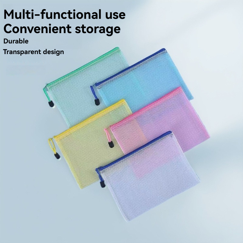 5PCS Stationery Storage Folder - огляд і ціна Portfolio Folder Zip