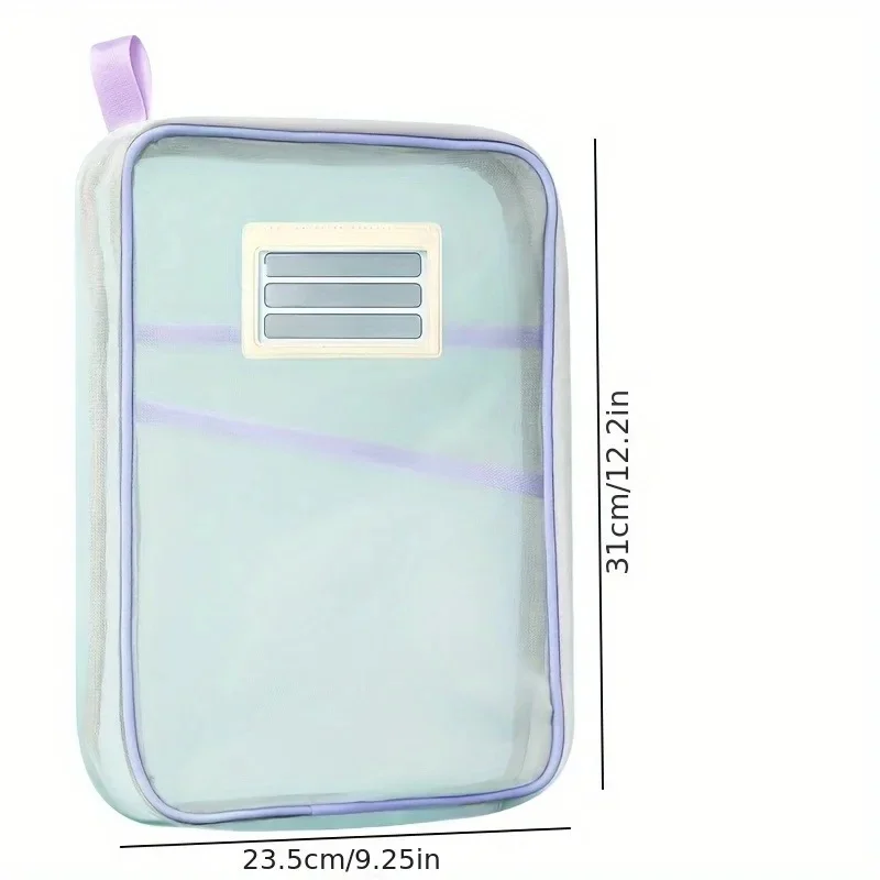 A4 Zipper File Bag 3 Layers Ny - огляд і ціна Portfolio Folder Zip