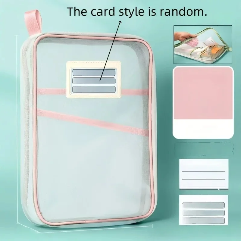 A4 Zipper File Bag 3 Layers Ny - огляд і ціна Portfolio Folder Zip